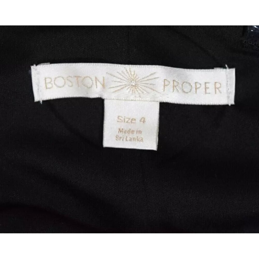 BOSTON PROPER LEOPARD PRINT DRAPE FRONT JUMPSUIT - Picture 8 of 9
